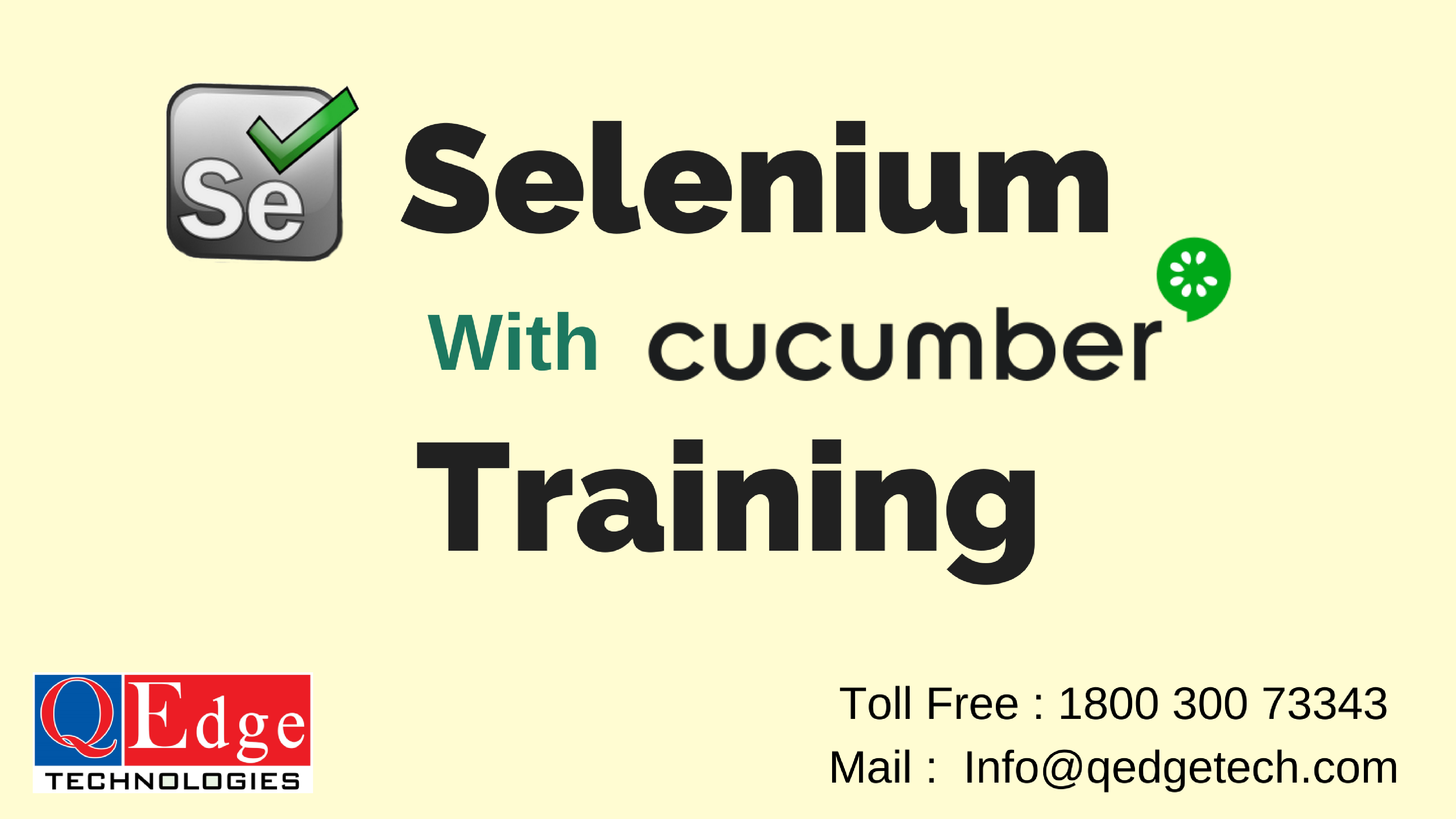 Selenium Online Training with Cucumber