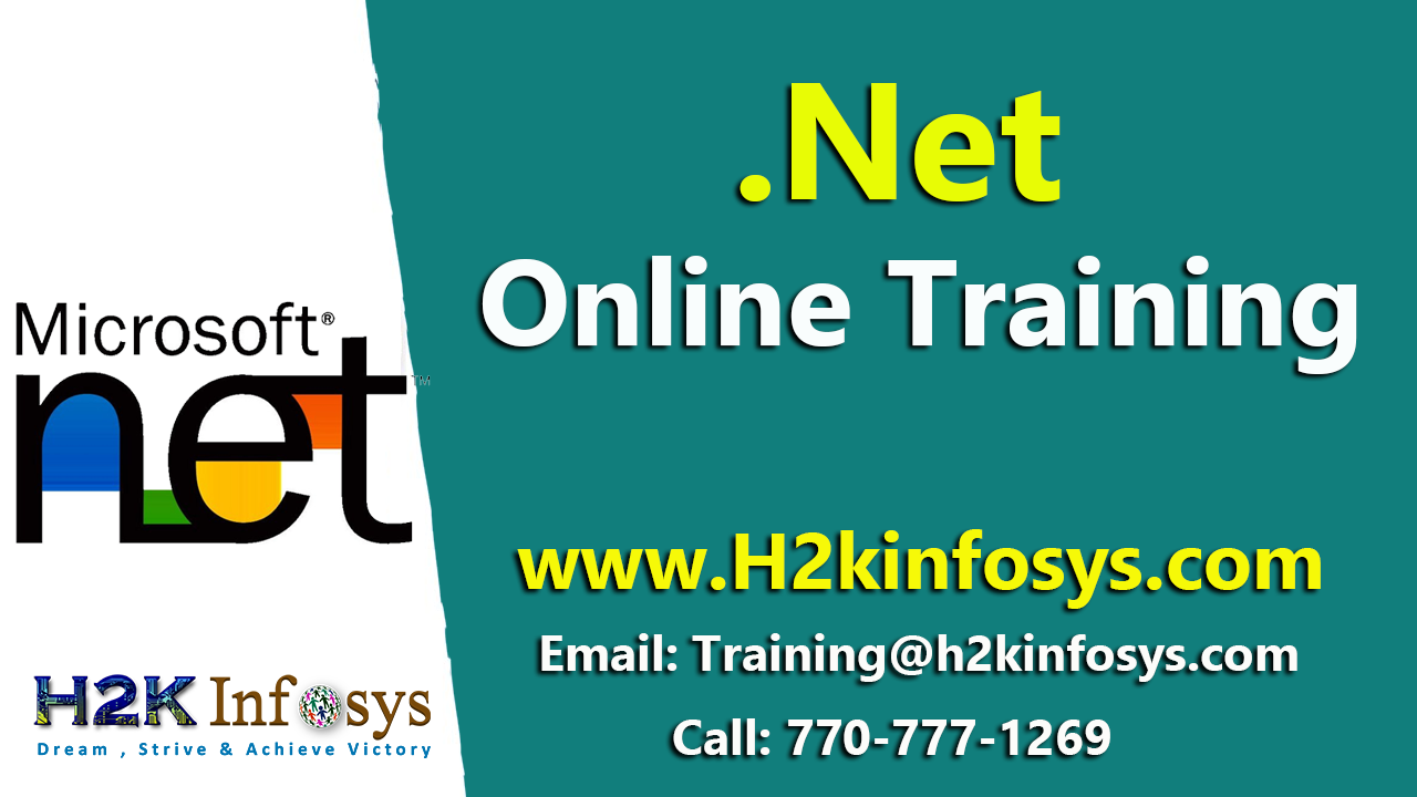 .Net Online Training Classes and Job Assistance
