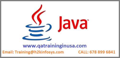 Java Online Training with Placement Assistance