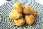 Aloo Pyaaz Pakode process, Aloo Pyaaz Pakode process, aloo pyaaz pakode recipe and preparation, Stuffed