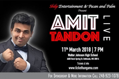 AMIT Tandon - Live in Washington D.C. AMIT Tandon - Live in Washington D.C.