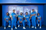 india jerseys cricket, cricket jerseys india, bcci unveils new jerseys for indian cricket teams, 2019 world cup