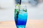 refreshing, high- tea, blue curacao mocktail recipe, Syrum