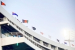 Champions Trophy 2025 Curtain Raiser latest, Champions Trophy 2025 Curtain Raiser news, champions trophy curtain raiser in lahore indian flag missing, Pakistan cricket board