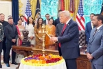 Donald Trump celebrates Diwali, Donald Trump latest, donald trump celebrates diwali at white house, India us Donald Trump celebrates Diwali, Donald Trump latest, donald trump celebrates diwali at white house, India us