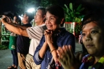 Flooded, Boys, four boys rescued from flooded thai cave, Thai cave