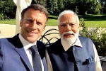 Narendra Modi, Emmanuel Macron, france and indian prime ministers share their friendship on social media, Bonding