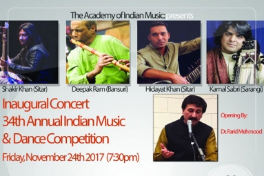 34th Annual Indian Music and Dance Competition
