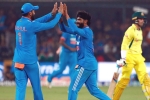 India Vs Australia latest, India, second odi india beat australia by 99 runs, Madhya pradesh