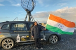 Indian woman Arctic Expedition, Indian origin woman, indian woman sets world record in arctic expedition, Santa claus