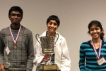 Indian-origin news, Indian-origin teens Sweep National Brain Bee, indian origin teens sweep national brain bee championship, Vijayakumar