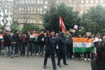 inidans london attack, inidans london attack, indians protest in london over pulwama terror attack, Inida