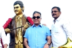 Kamal Haasan. Kamal Haasan in Vijayawada, Kamal Haasan. Kamal Haasan in Vijayawada, kamal haasan unveiled statue of superstar krishna, Vijayawada