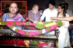 Indira Devi, Indira Devi news, mahesh babu s mother indira devi laid to rest, Tollywood celebrities