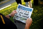 Suspect, The Capital, suspect in maryland newspaper shooting charged with five counts of murder, Anne arundel county