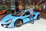 McLaren 570s Spider, sportscar in dubai, indian man wins mclaren 570s spider sportscar in dubai lucky draw but what he did next is totally unexpected, Prank