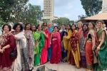 demure drapes by ruby shekhar, Ruby Shekhar, meet ruby shekhar the founder of demure drapes who is making singapore fall in love with sari, Aarti