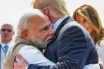 Donald Trump, Melania Trump, pm modi welcome us president trump at ahmedabad, Melania trump