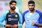 Mohammed Siraj news, Jasprit Bumrah, mohammed siraj replaces injured jasprit bumrah, Indore