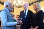 Narendra Modi latest breaking, Narendra Modi latest, narendra modi gifts 75 carat diamond to jill biden, Lord ganesha