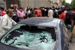 gunmen, stock exchange, four gunmen attacked pakistani stock exchange in karachi, Gunmen
