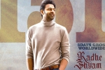 Radhe Shyam collections, Radha Krishna Kumar, radhe shyam three days collections, Radha krishna kumar