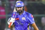 Rohit Sharma breaking, Rohit Sharma records, rohit sharma faces fitness test ahead of gt vs mi match, Punjab kings