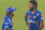 Rohit Sharma Vs Hardik Pandya news, Mumbai Indians, rohit sharma and hardik pandya into an argument after mi vs gt match, Mumbai indians