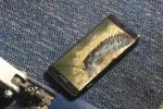 Note 7 fire on a US flight, Samsung Galaxy Note 7 smartphone, replacement samsung note 7 catches fire on us plane, Samsung note 7