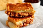 chicken, cheese, shredded chicken cheese sandwich recipe, Saucepan
