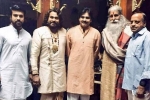 Ram Charan, Ram Charan, pawan kalyan pays visit to sets of sye raa, Bollywood megastar