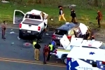 Texas Road accident news, Texas Road accident news, texas road accident six telugu people dead, Driving