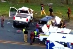 Texas Road accident names, Texas Road accident latest, texas road accident six telugu people dead, Airlift
