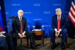 Trump and Putin talks, Trump and Putin breaking, trump and putin end productive talks without results, Vladimir putin