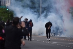 george floyd, white house, trump to stop protests with tear gas on the white house protestors, Rose garden