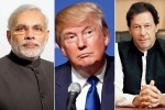 trump, trump, trump asks pm modi imran khan to reduce tensions over kashmir, Love affair