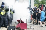 UK protests updates, attack on asylum, uk protest 400 arrested, Young girls