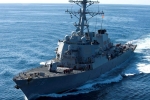 US John McCain Warship, oil tanker, rescue operation underway for 10 sailors of us warship, Rajaratnam US John McCain Warship, oil tanker, rescue operation underway for 10 sailors of us warship, Rajaratnam