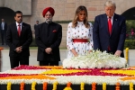 India visit, Raj Ghat, highlights on day 2 of the us president trump visit to india, Rajnath singh
