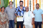 VT12, Varun Tej new film launch, varun tej s 12th film launched, Naga babu
