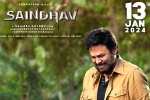 Saindhav release news, Saindhav, venkatesh s saindhav locks new release date, Shraddha srinath