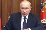 Vladimir Putin latest, Vladimir Putin television address, vladimir putin announces partial mobilization of russian citizens, Zaporizhzhia
