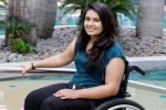 virali modi disability activist, virali modi at delhi airport, wheelchair bound indian american forced to stand at delhi airport, Delhi airport