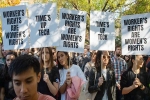 protest at google, protest at google, google employees across the world to stage sit in protest against workplace harassment, Google employees