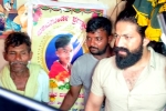 Yash fans tragedy, Yash fans breaking news, yash meets the families of his deceased fans, Electrocution