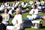 yoga celebrations all over the world, international yoga day, yoga day celebrations begin across the globe, Yoga exercises