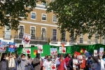 protest, India, pakistanis sing vande mataram alongside indians during anti china protests in london, India pakistan