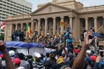 Sri Lanka Crisis for dollars, Sri Lanka Crisis for petrol, sri lanka crisis protestors break into pm s office, Petrol
