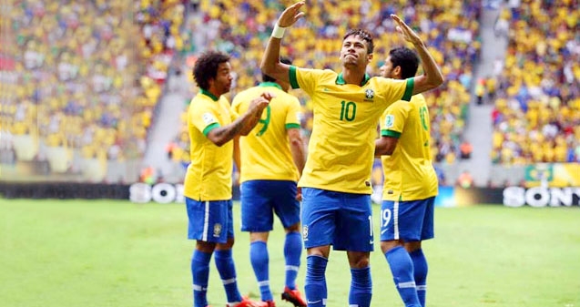 Brazil defeats Spain in Confederations Cup final!},{Brazil defeats Spain in Confederations Cup final!