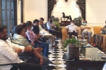 Chiranjeevi updates, Tollywood breaking news, chiranjeevi chairs a crucial meeting at his home, Tollywood updates Chiranjeevi updates, Tollywood breaking news, chiranjeevi chairs a crucial meeting at his home, Tollywood updates